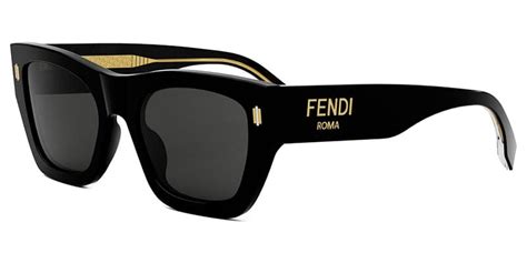 fendi 40100|Fendi Fendi Roma FE40100I Square Sunglasses .